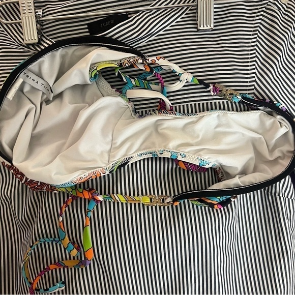 Trina Turk Triangle Side Ties Lined Bikini Bottom - Picture 5 of 5